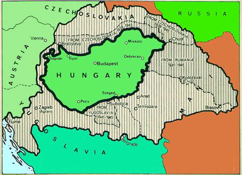 hungary maps historical